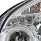 Spec-D Tuning 04-07 Hyundai Tucson Halo LED Projector Chrome 2LHP-TUC04-TM - alternate 9